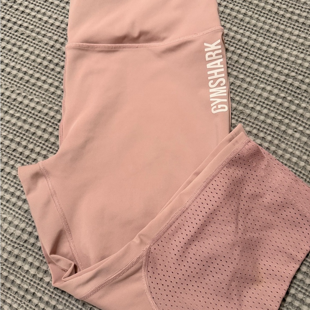 Gymshark Blush Active Cropped Leggings